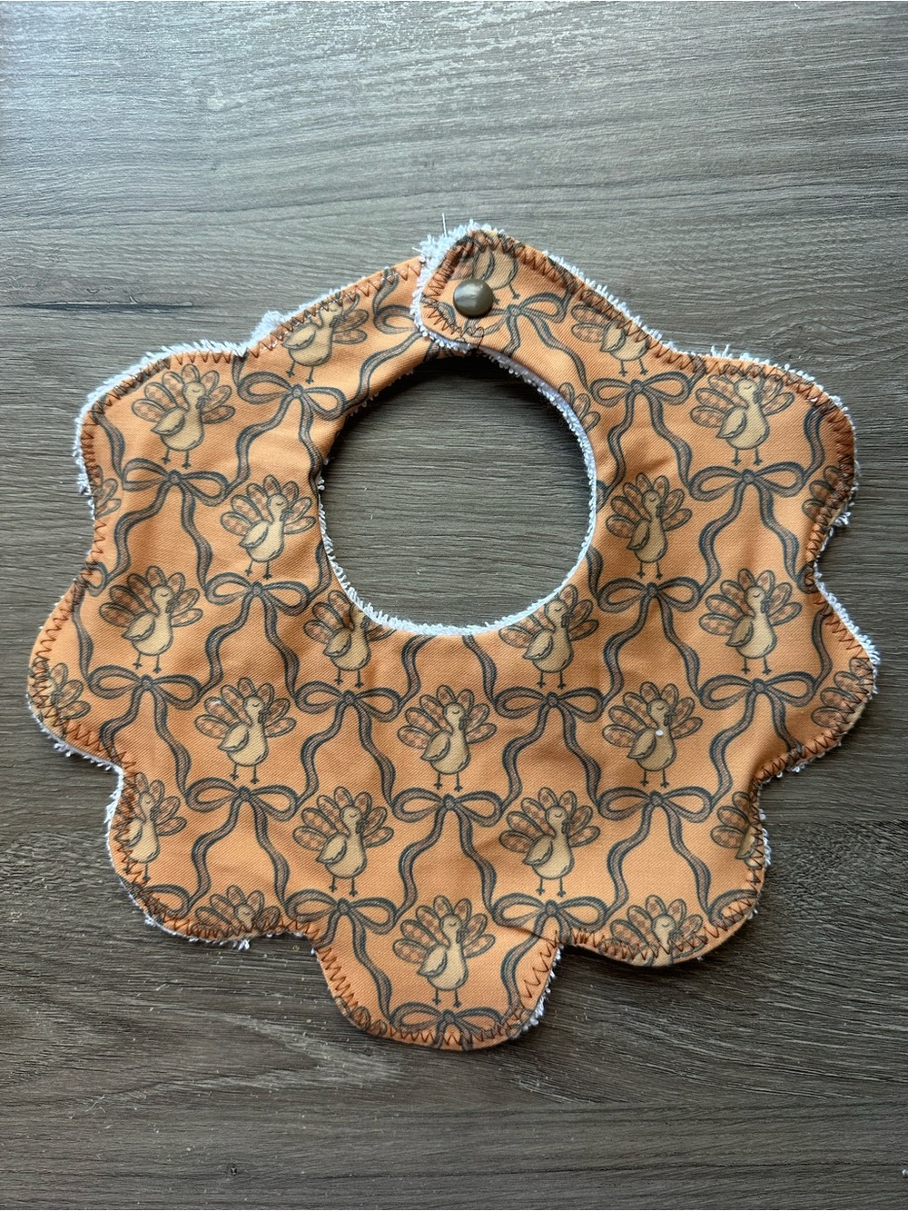 Baby bib turkeys